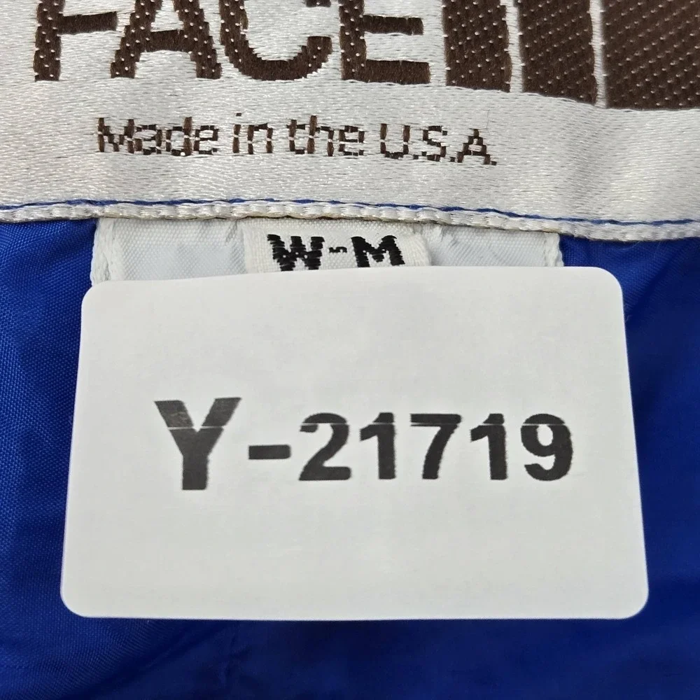 VINTAGE The North Face Men Pants W-M Blue Rain Goretex Outdoor 80s USA READ